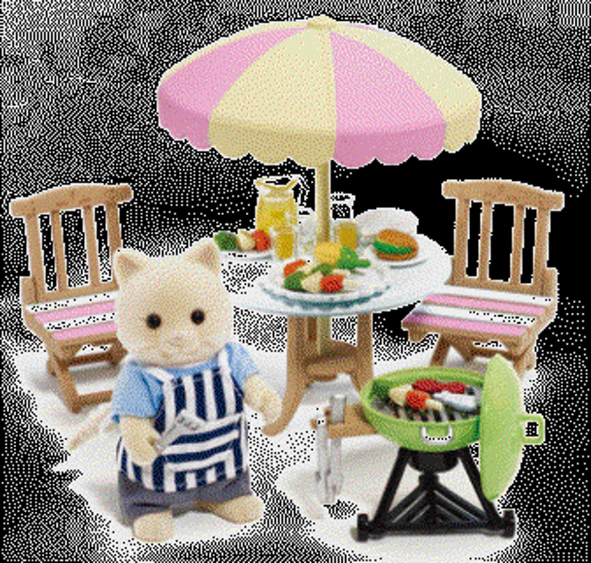 Sylvanian Families Garden Barbecue Set