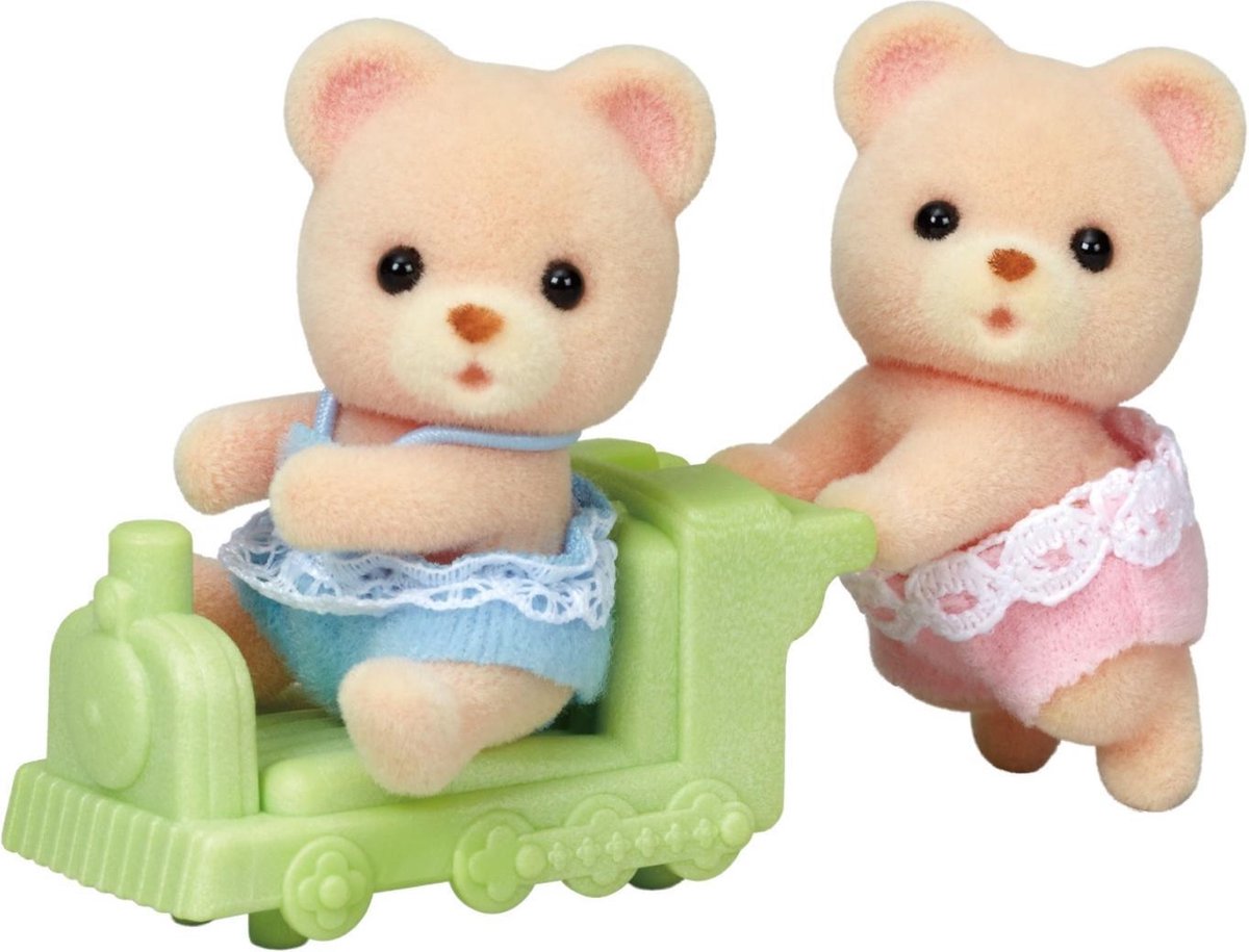 Sylvanian Families Tweeling Beer - Speelfigurenset