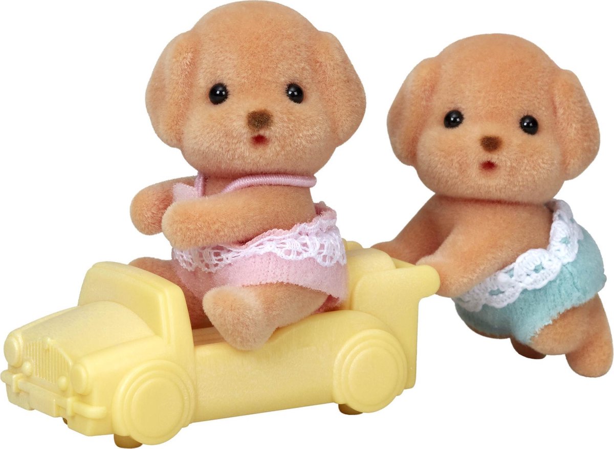 Sylvanian Families Tweeling Poedel - Speelfigurenset