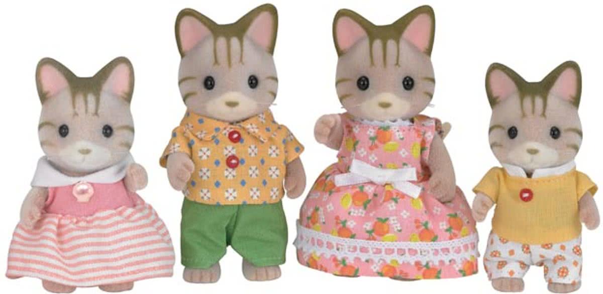 Sylvanian Families Gestreepte Kat Famili