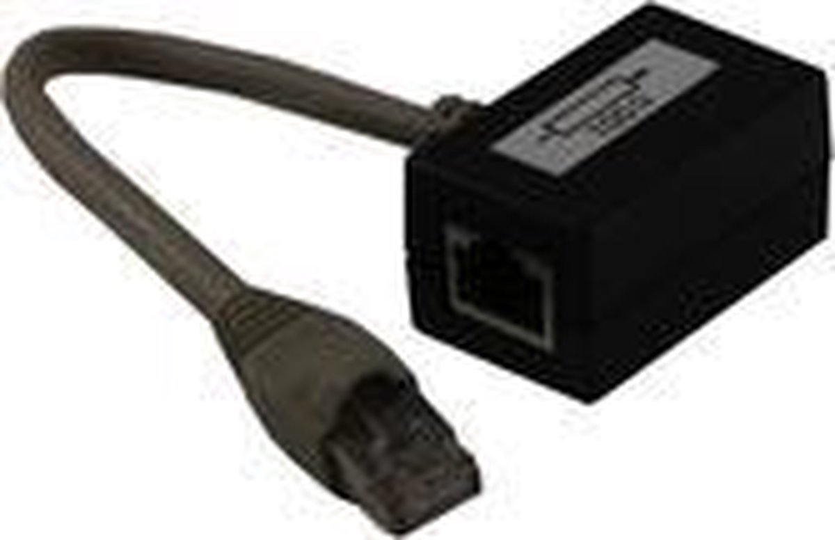 Synergy 21 S215231 kabeladapter/verloopstukje RJ45 2xRJ45 Zwart