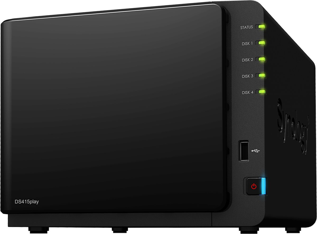 Synology DiskStation DS415play - NAS - 0TB