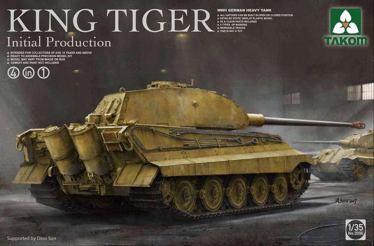 Takom King Tiger Initial Production 1:35