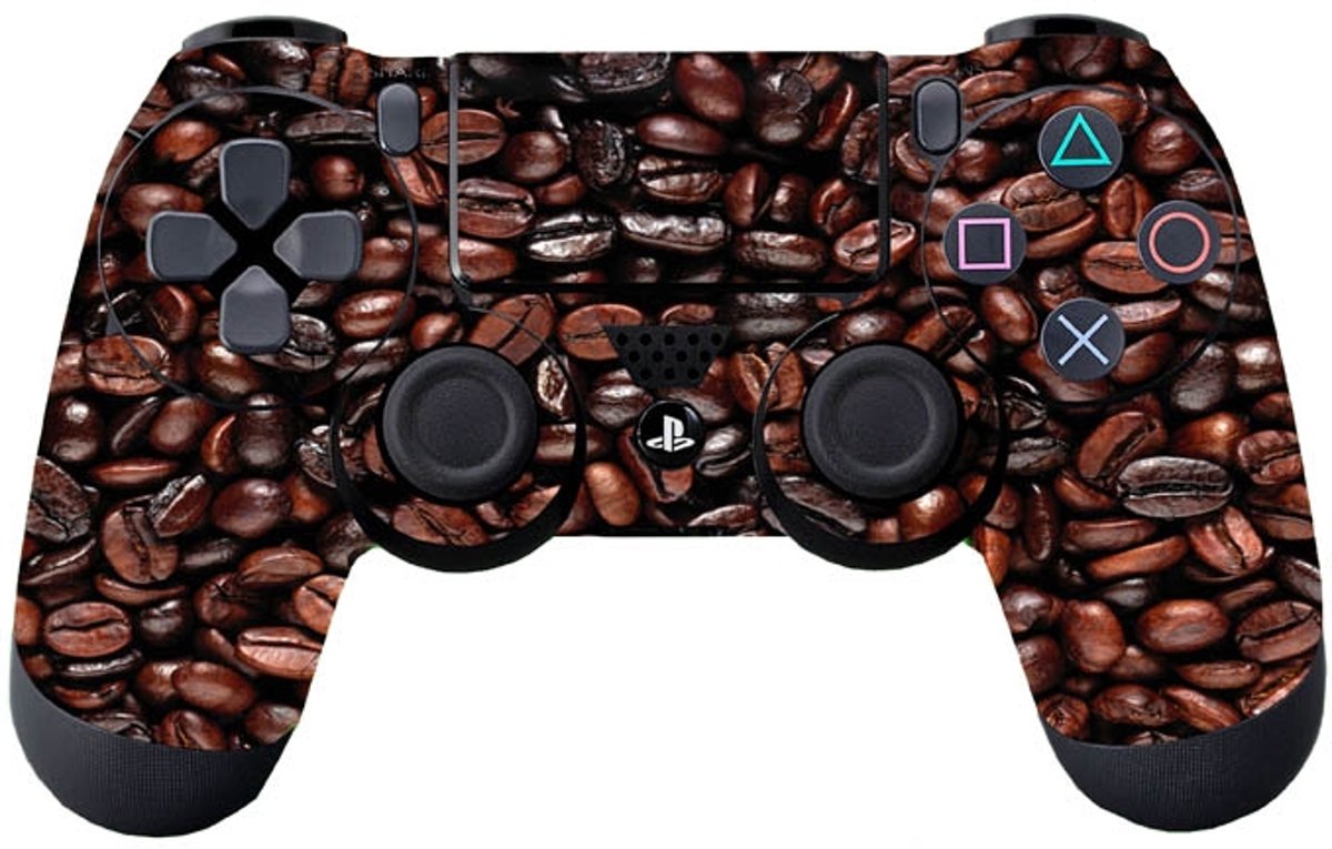 GameID PS4 Dualshock 4 Controller Skin Sticker - Coffee Beans