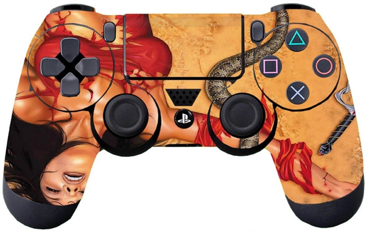 GameID PS4 Dualshock 4 Controller Skin Sticker - Injured Elektra