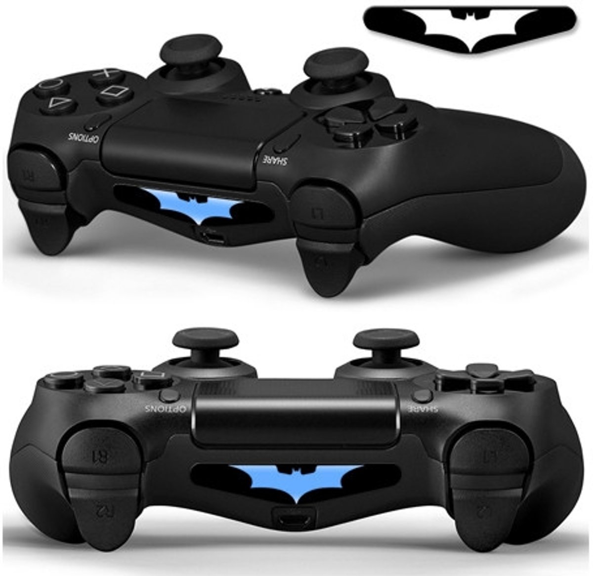 GameID PS4 Game Controller LED Sticker - Batman Logo