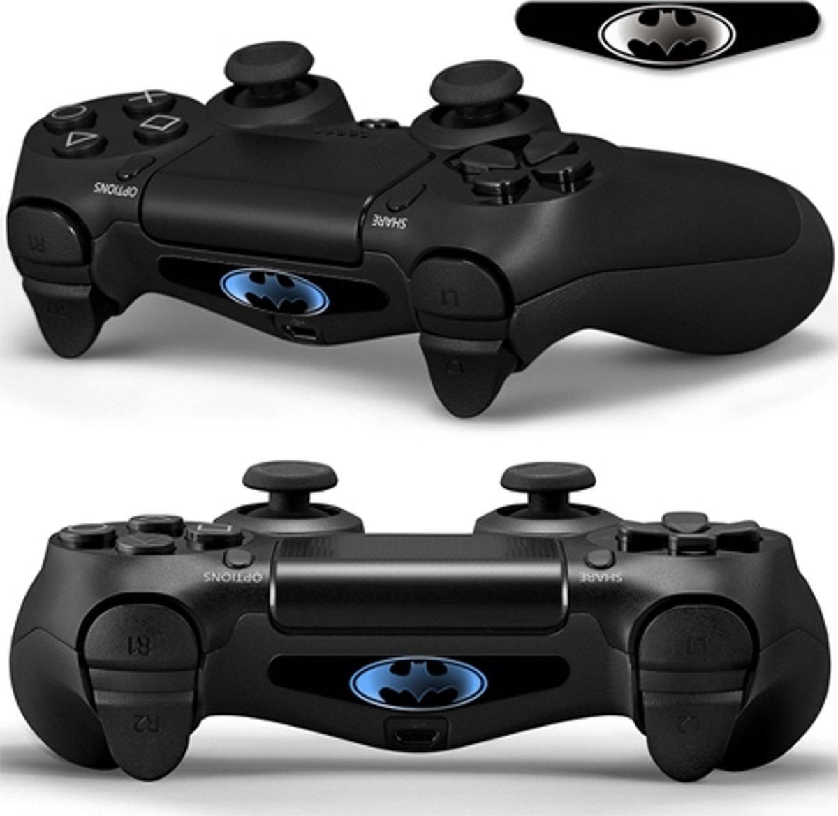 GameID PS4 Game Controller LED Sticker - Batman Skylight