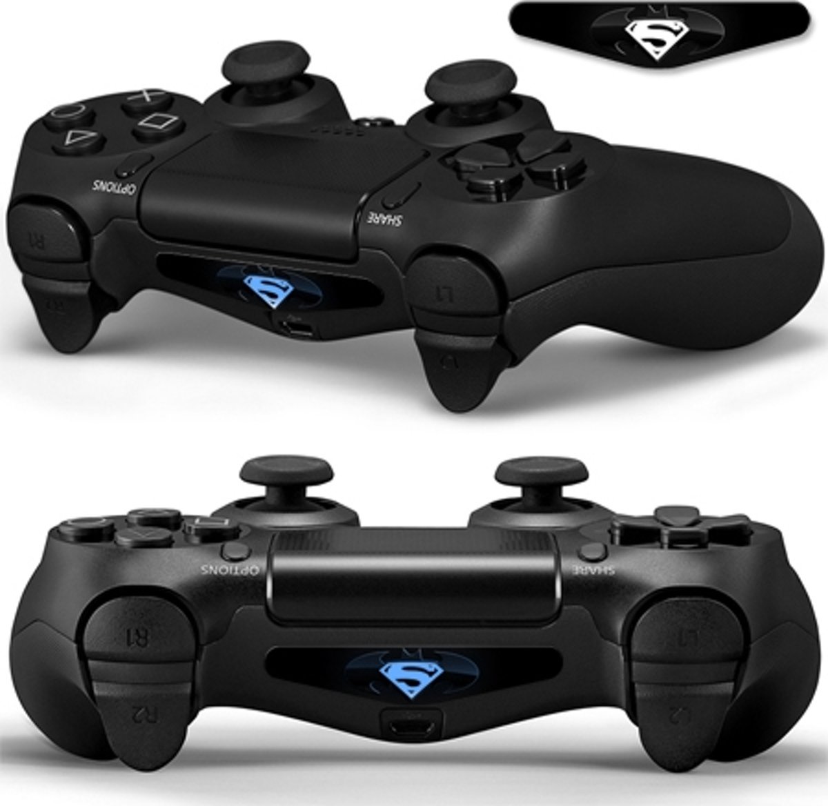 GameID PS4 Game Controller LED Sticker - Batman V Superman