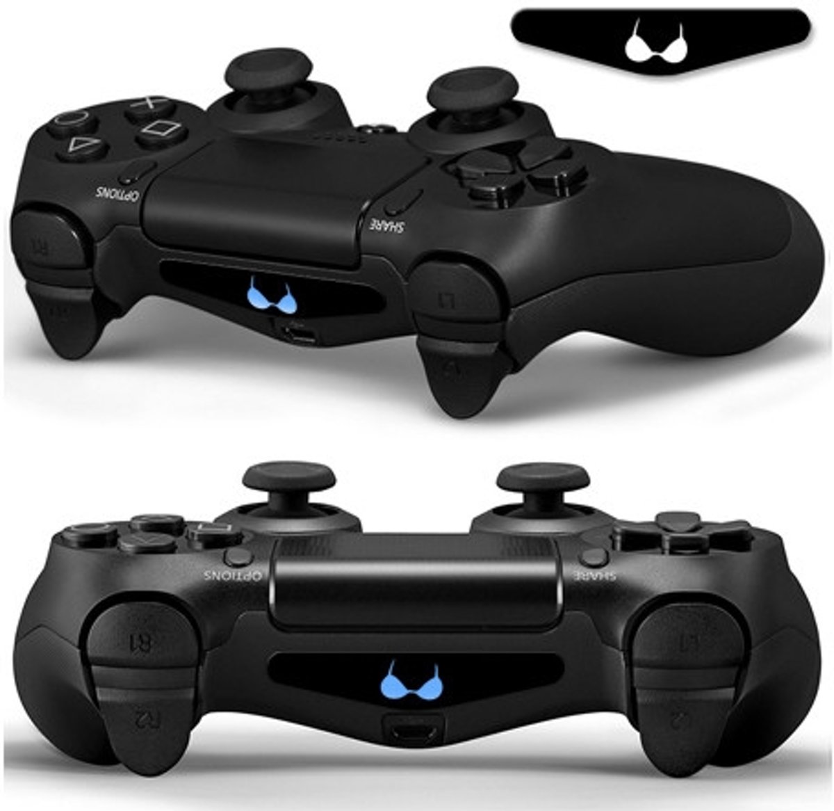 GameID PS4 Game Controller LED Sticker - Bikini Top