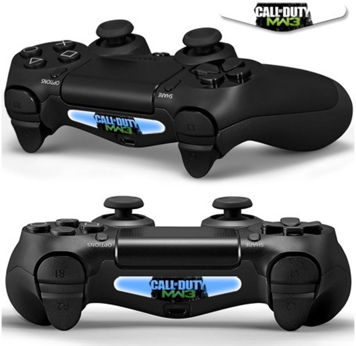 GameID PS4 Game Controller LED Sticker - Call of Duty Modern Warfare 3