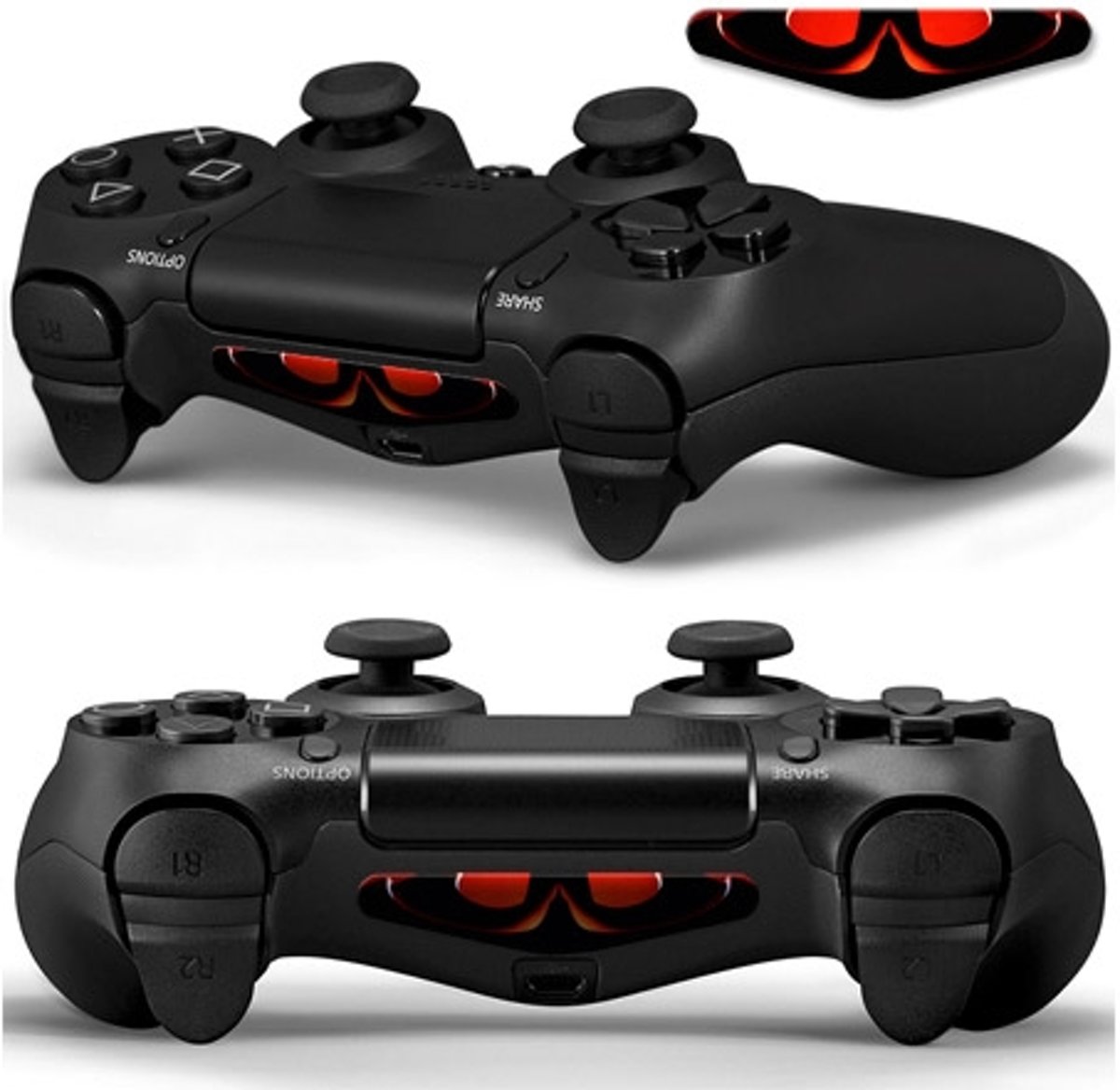 GameID PS4 Game Controller LED Sticker - Carnage