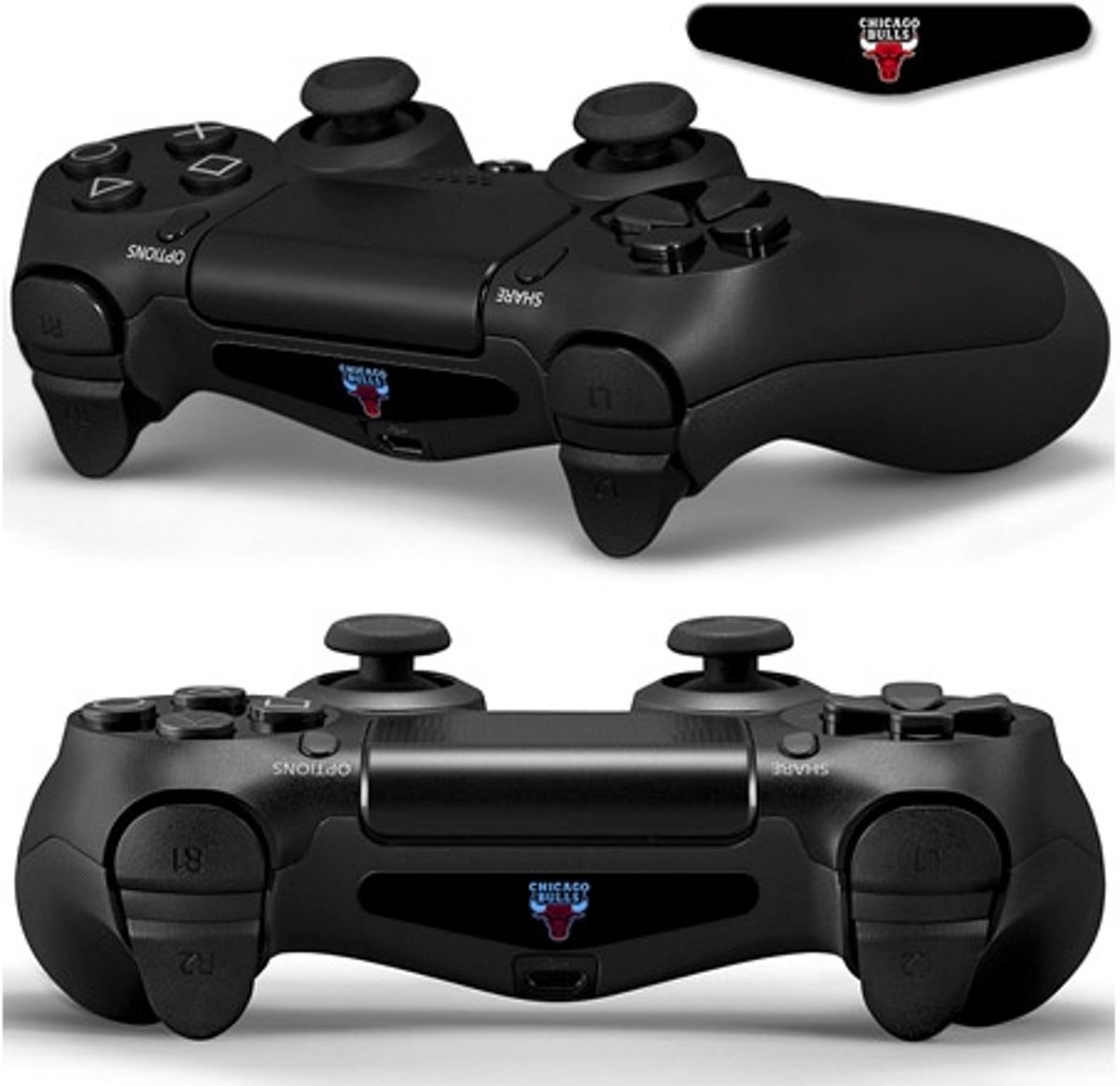 GameID PS4 Game Controller LED Sticker - Chicago Bulls