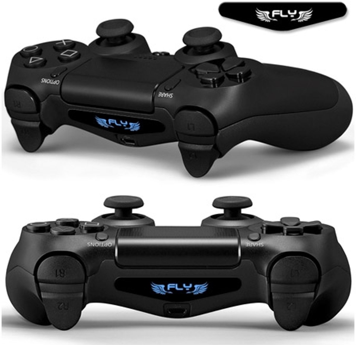 GameID PS4 Game Controller LED Sticker - Fly