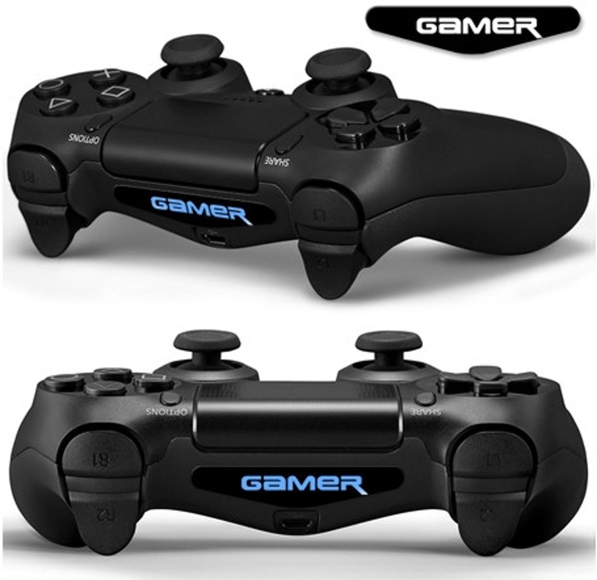 GameID PS4 Game Controller LED Sticker - Gamer