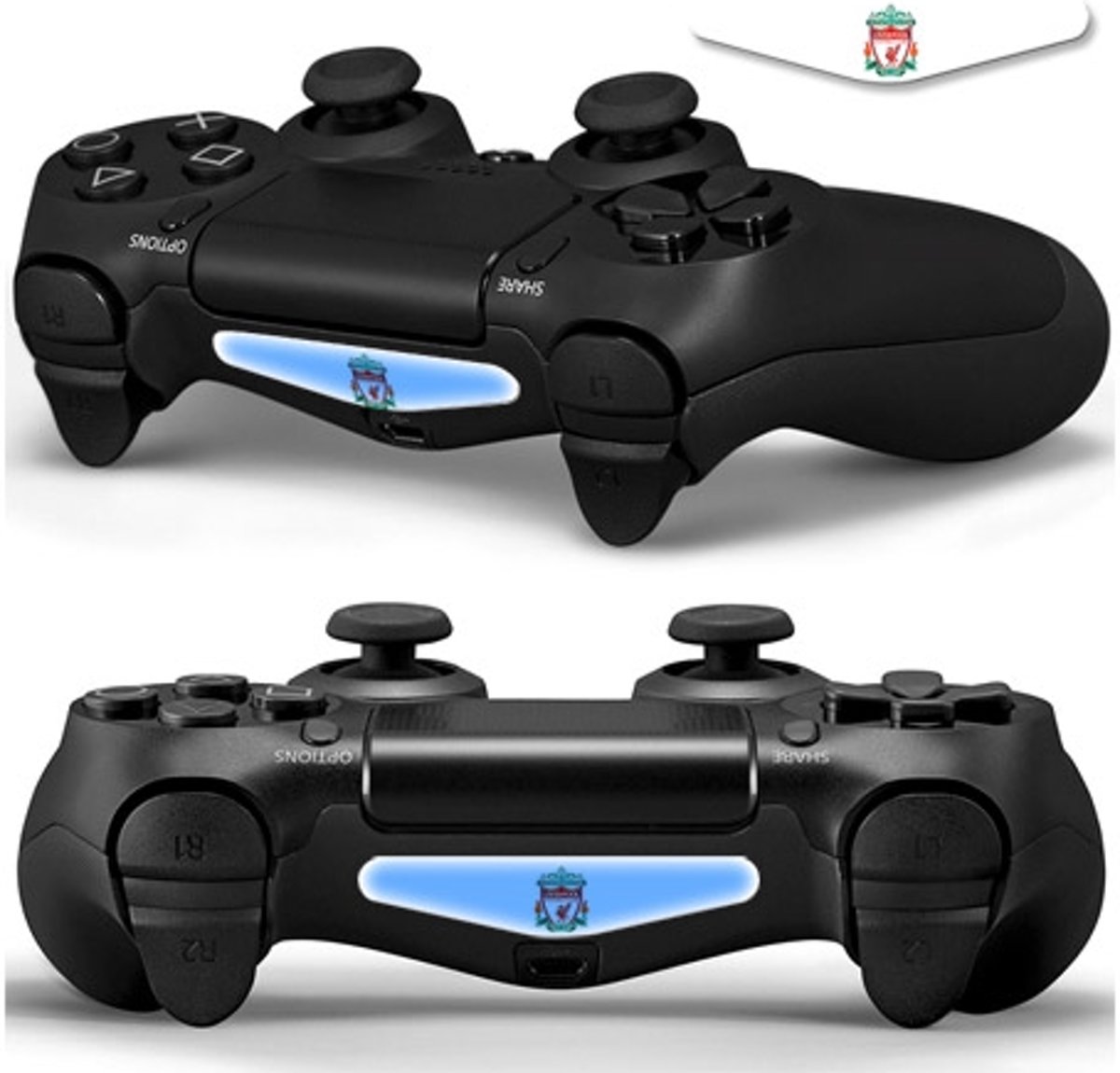 GameID PS4 Game Controller LED Sticker - Liverpool