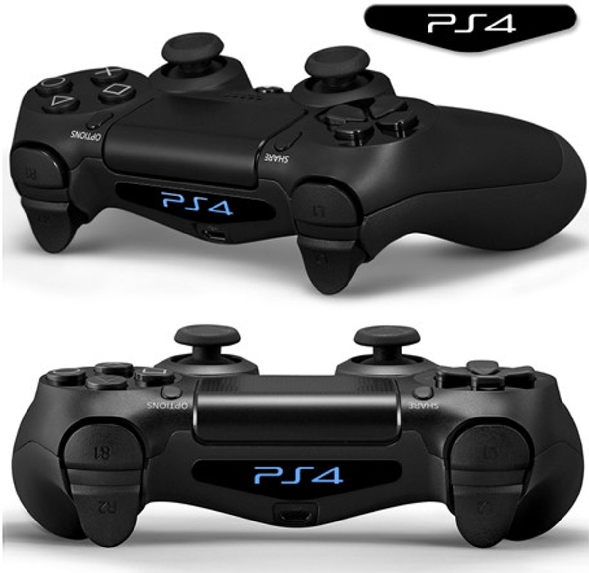 GameID PS4 Game Controller LED Sticker - PS4 Glow