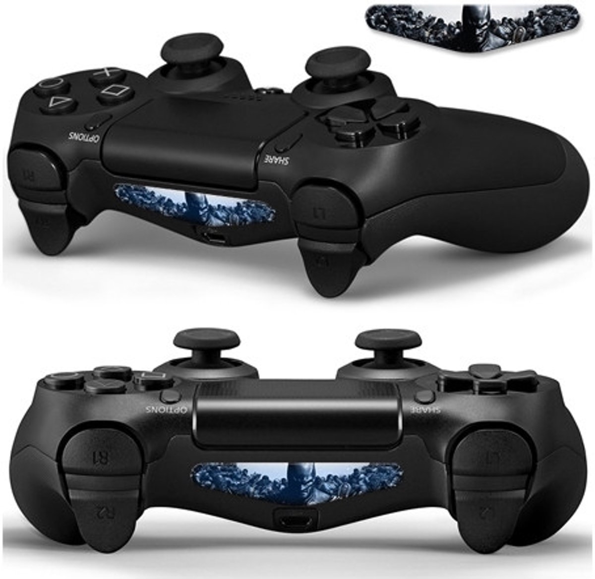 GameID PS4 Game Controller LED Sticker – Rage of Batman