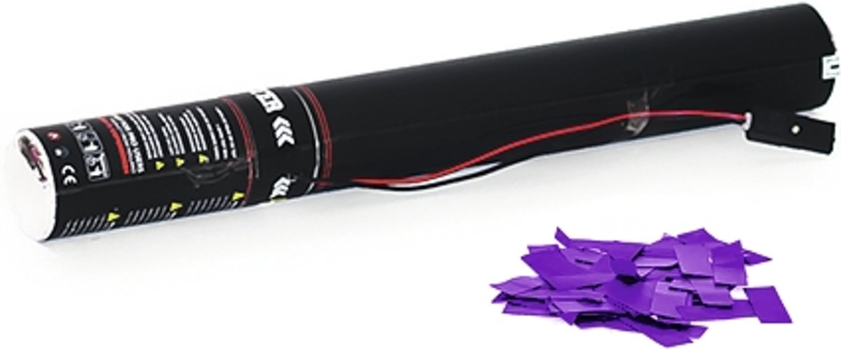 TCM FX Electric Confetti Cannon 40cm, purple