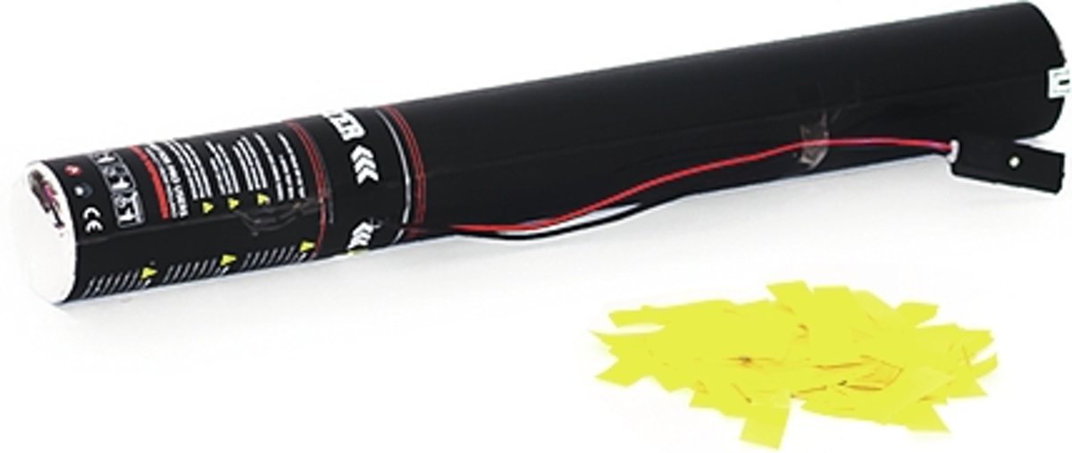 TCM FX Electric Confetti Cannon 40cm, yellow