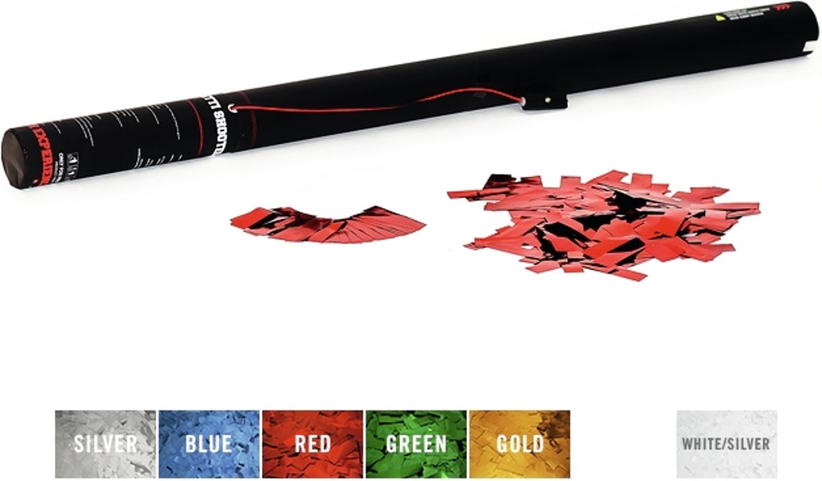 TCM FX Electric Confetti Cannon 80cm, silver