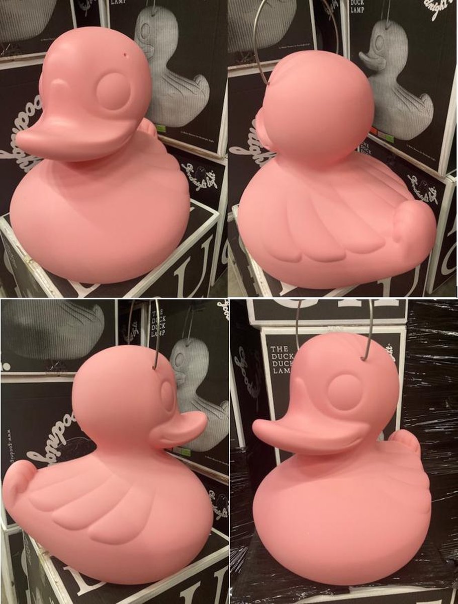 Grote badeend XXL 55 cm Kleur  PINK  OUDROZE . De grootste in de badeendenwereld! Exclusief verkrijgbaar bij Budduck Europe