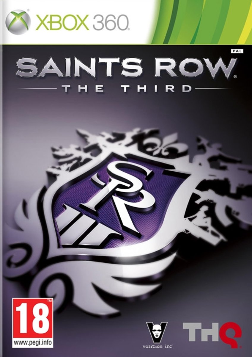 THQ Saints Row: The Third, Xbox 360