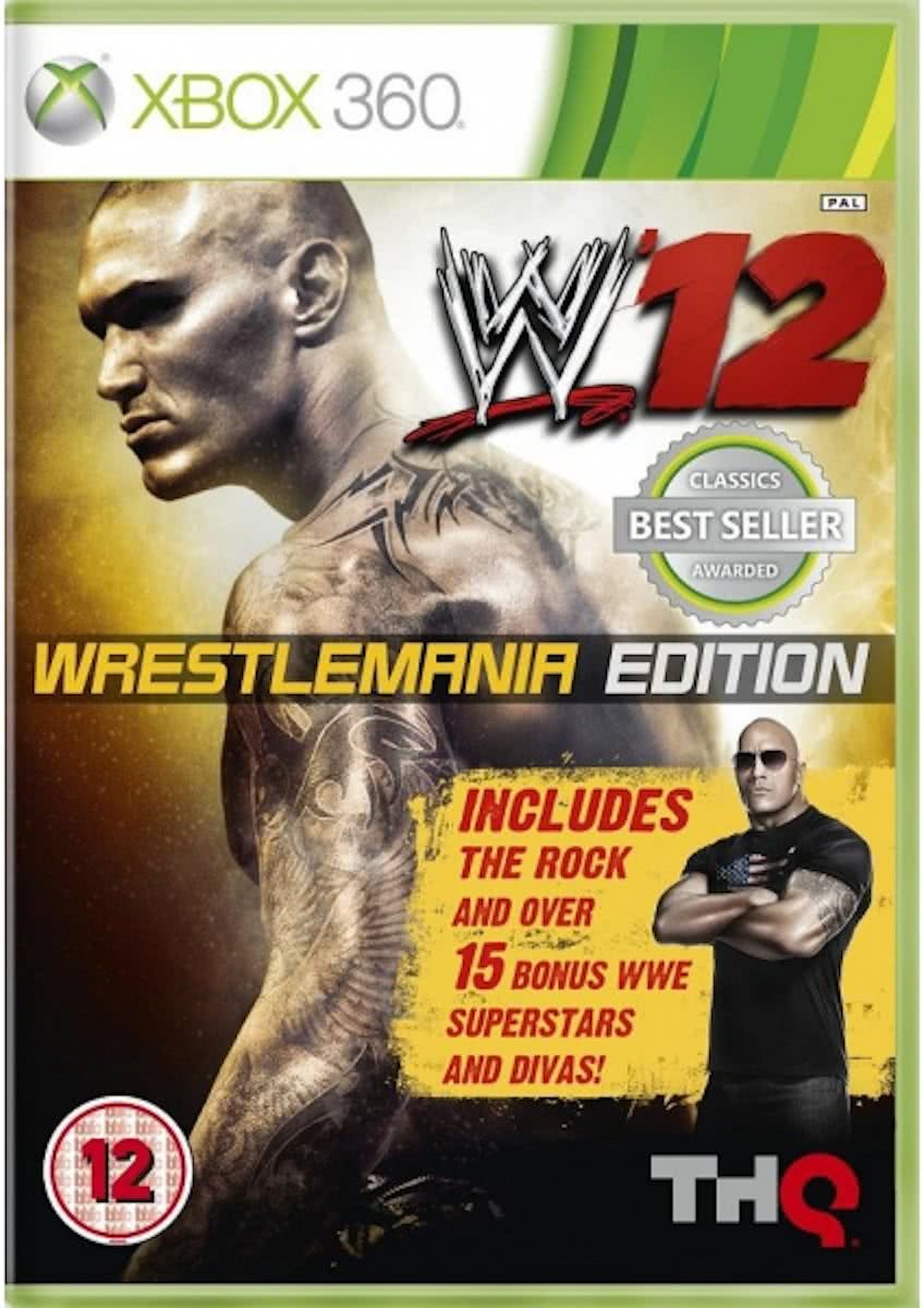 WWE 12 - Wrestle Mania Edition - Classics (BBFC) /X360