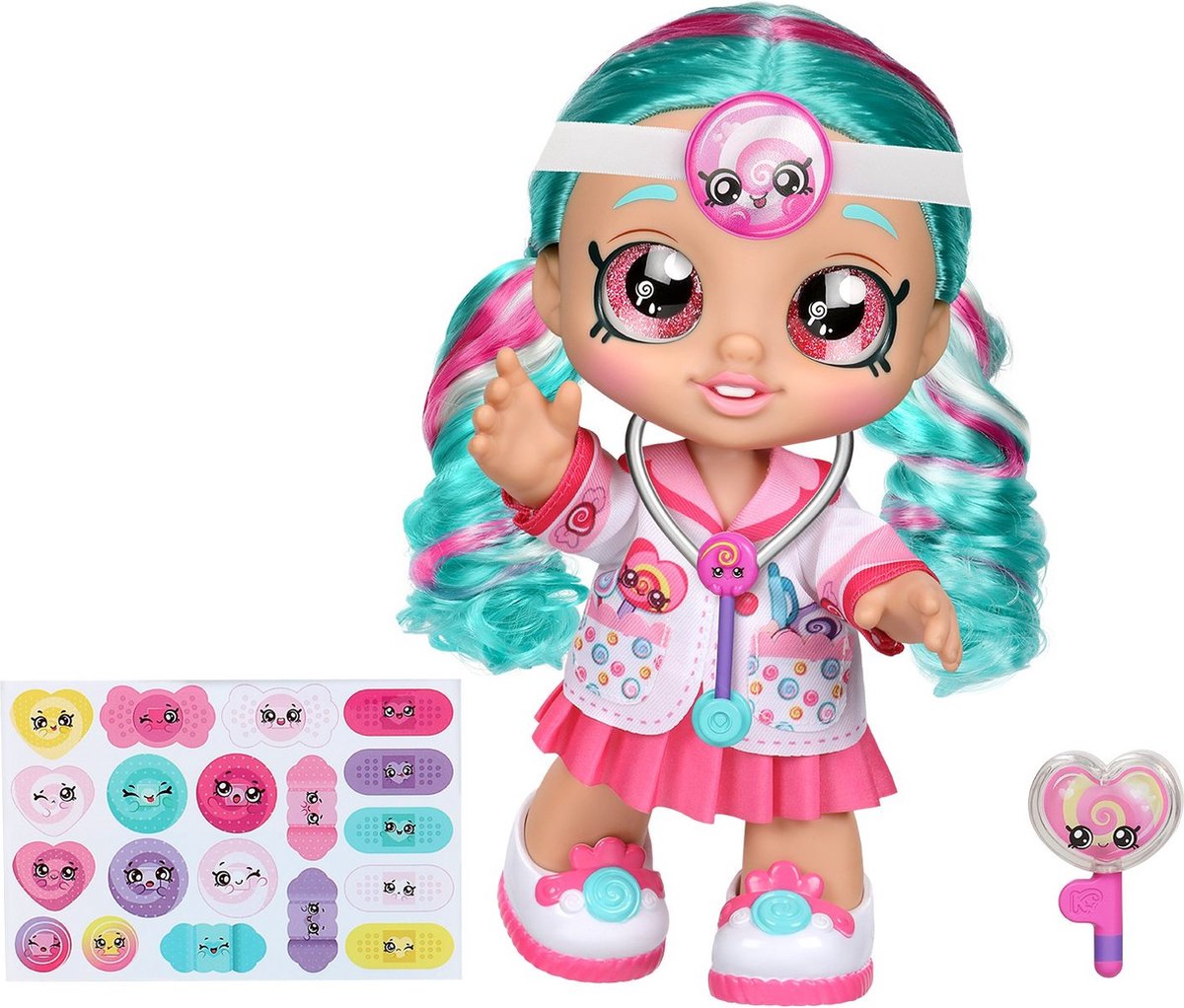 Kindi Kids - Kindi Kids Fun Time Friends Doll Dr Doctor Cindy Pops - Kleding Accessoires