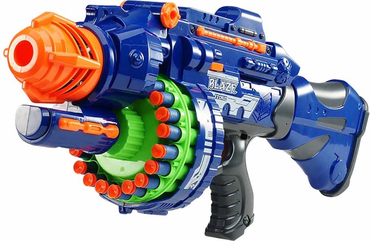 Speelgoed geweer - NERF - Pijltjes pistool - Speelgoedwapen met geluid - Inclusief pijlen - Schuimpatronen - Pistool - Speelgoed - XL MODEL - LIMITED EDITION