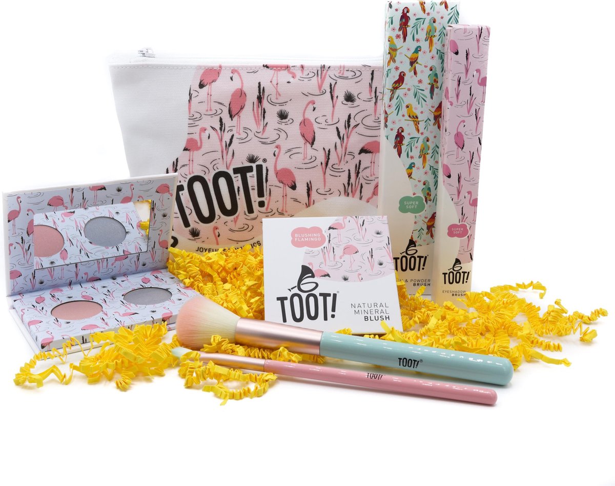 TOOT Natuurlijke Kinder Make-up Set - Flamingo - Extra Large