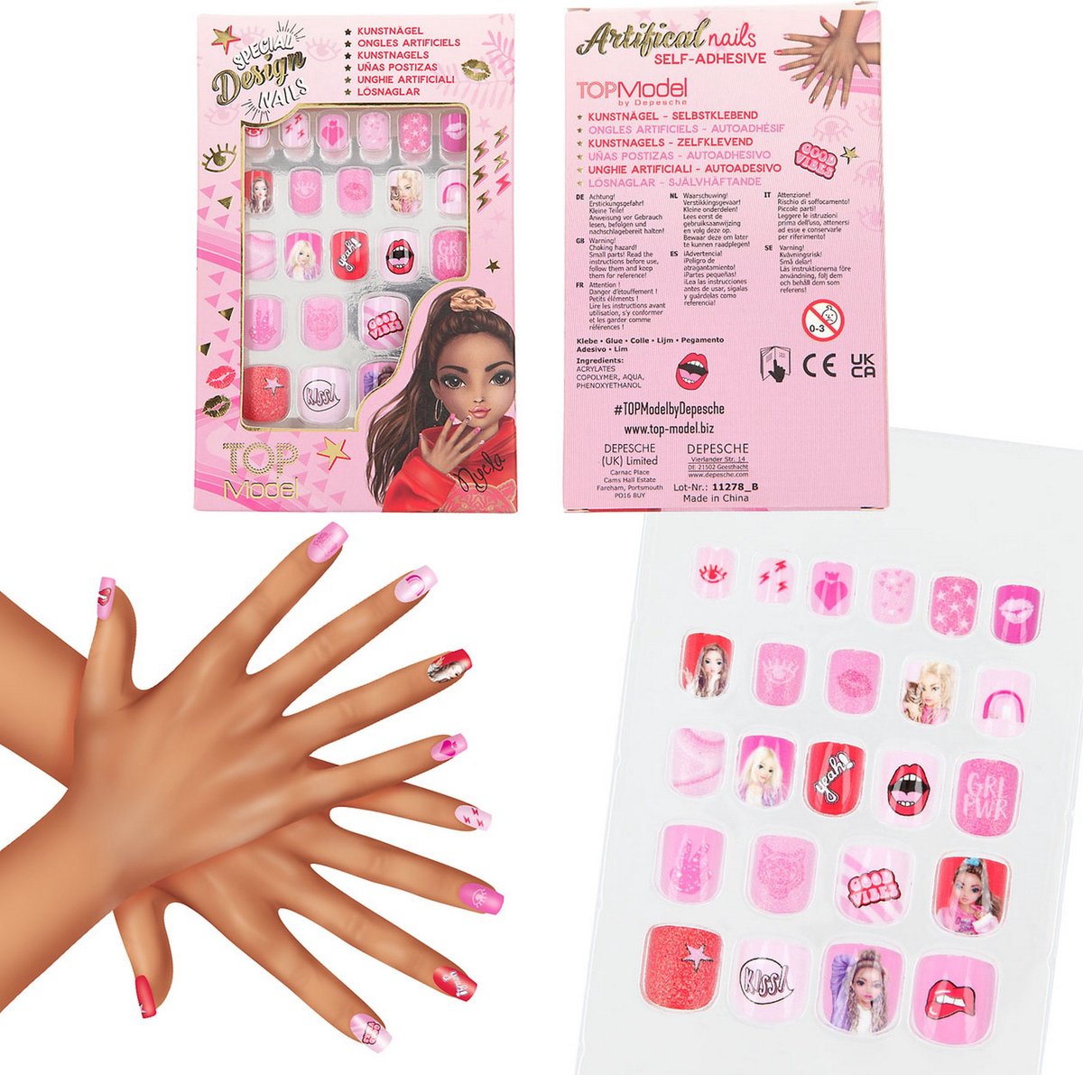 TOPModel Kunstnagels Roze