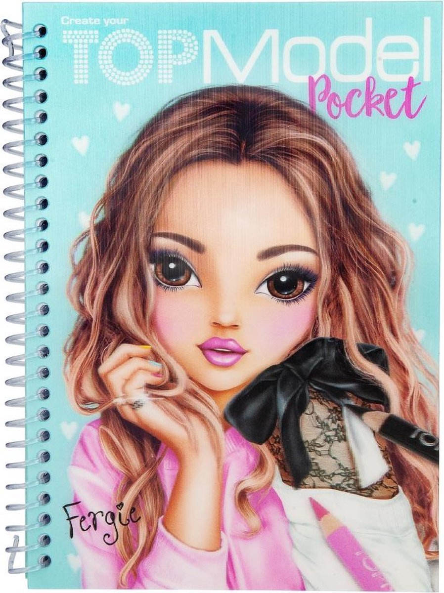 TOPModel Pocket Kleurboek 3D Fergie