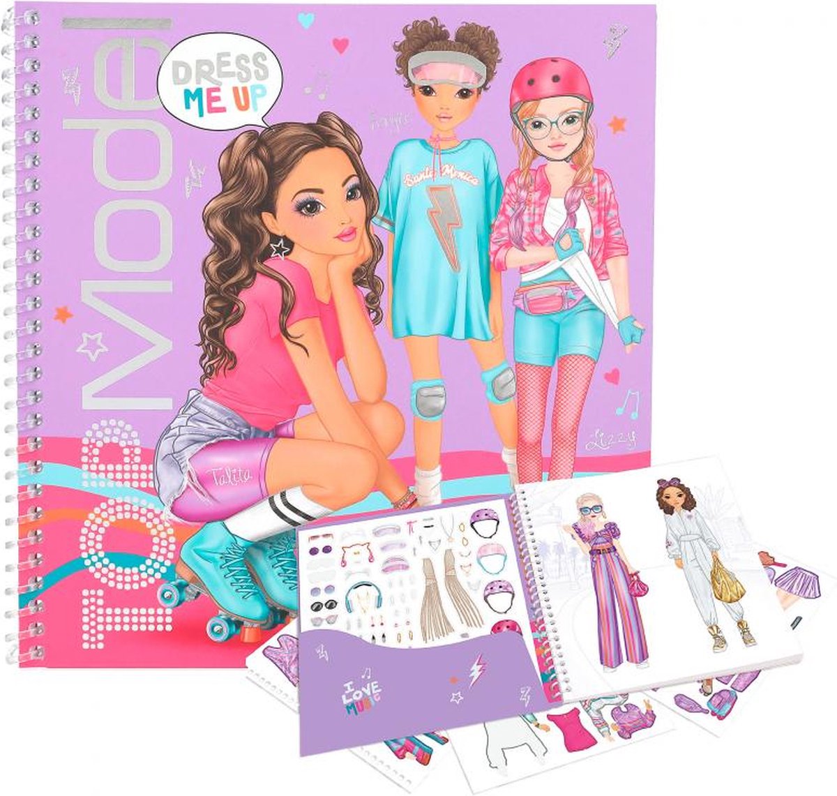 Topmodel - Dress Me Up Stickerboek