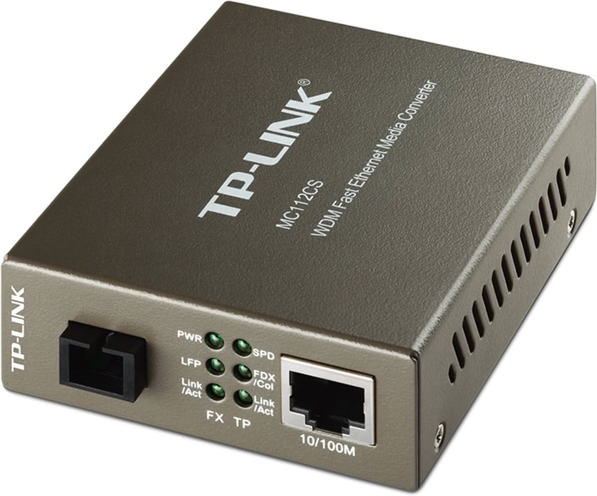 TP-Link MC112CS - Fast Ethernet Media Converter