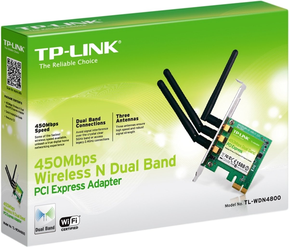 TP-Link TL-WDN4800 - Netwerkkaart