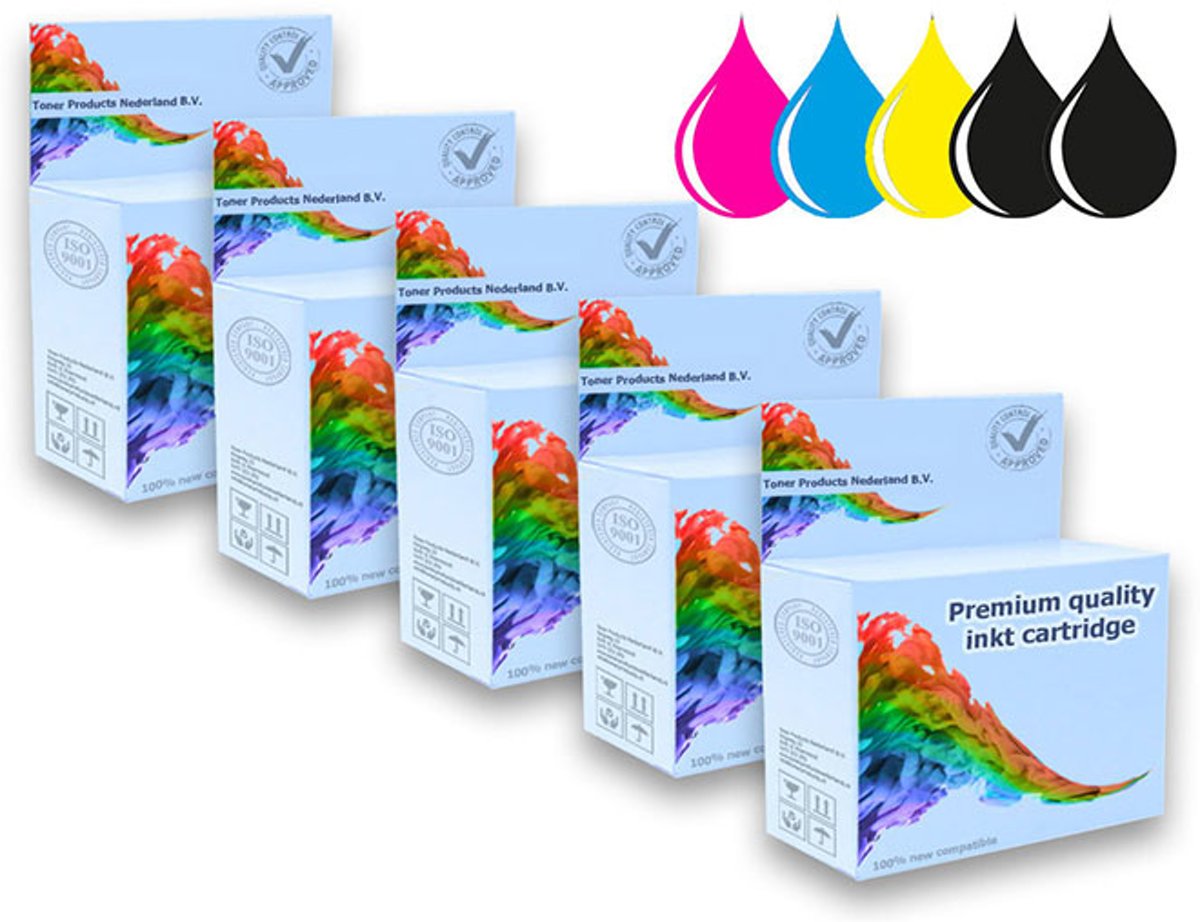 TPN SQ - LC-1100 / LC-980VALBP - Inktcartridge MultiPack 5 cartridges BK/BK/C/M/Y Capaciteit 61ml