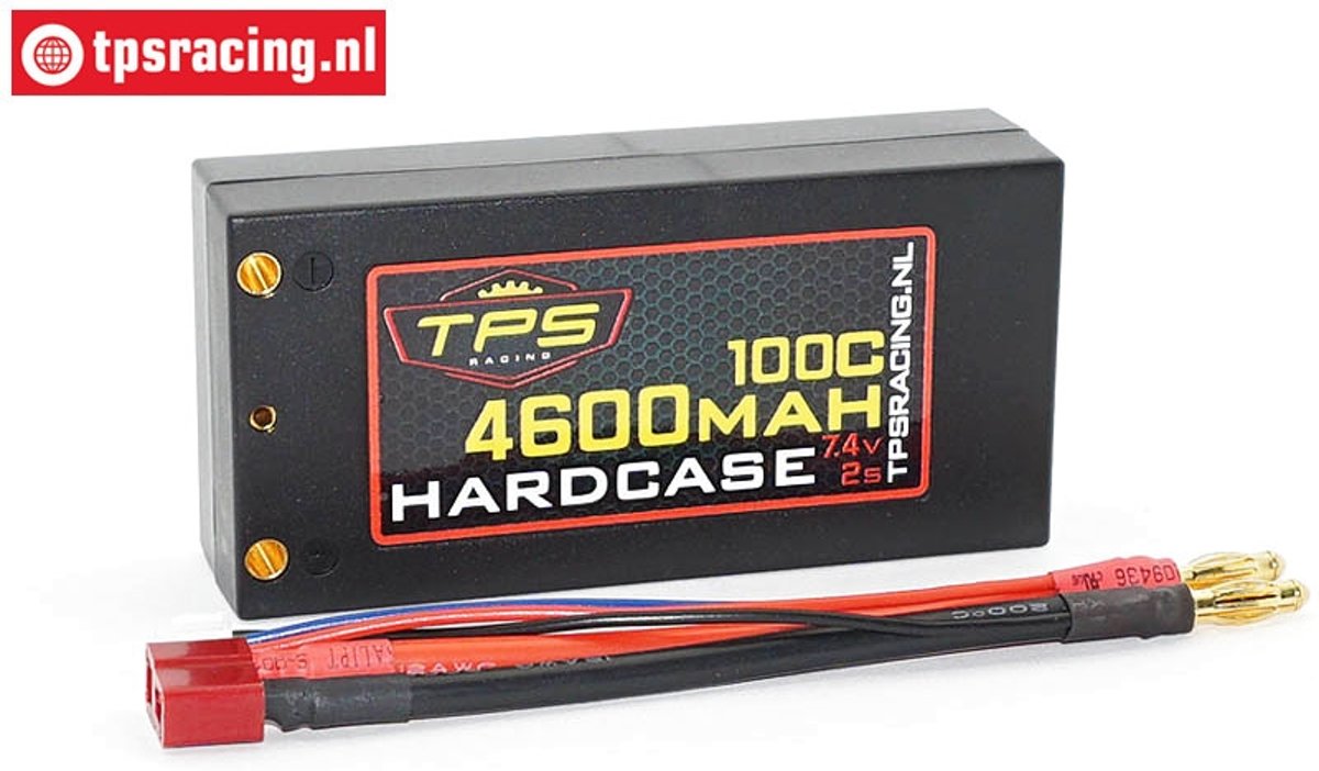 Accu Li-Po TPS Hardcase, (4600 mAh, 2S-7,4 Volt, 100C), 1 st.