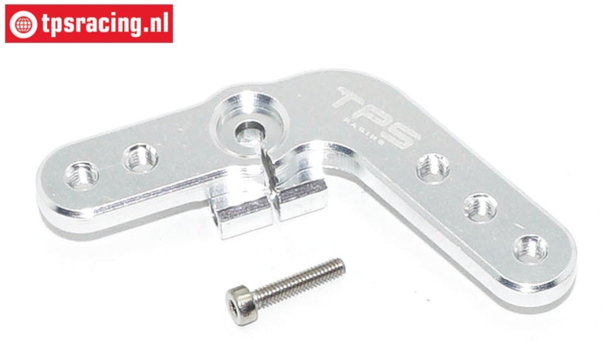 Servo hevel TPS, (15T, LOSI DBXL & MTXL Zilver), (Aluminium), 1 st