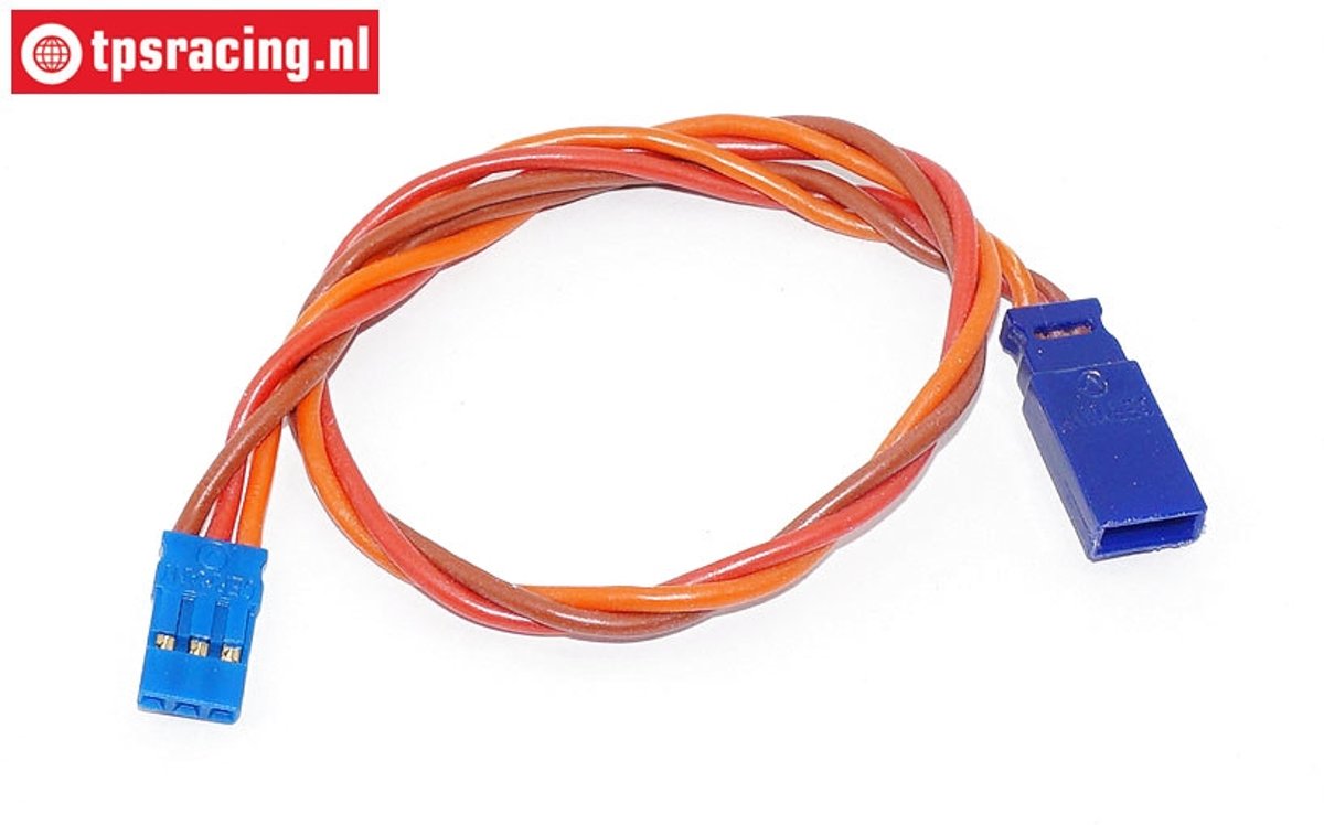 TPS0550/25 Silicone Servo/battery extension cable Gold, (Ø0,6 mm-L25 cm), 1 pc