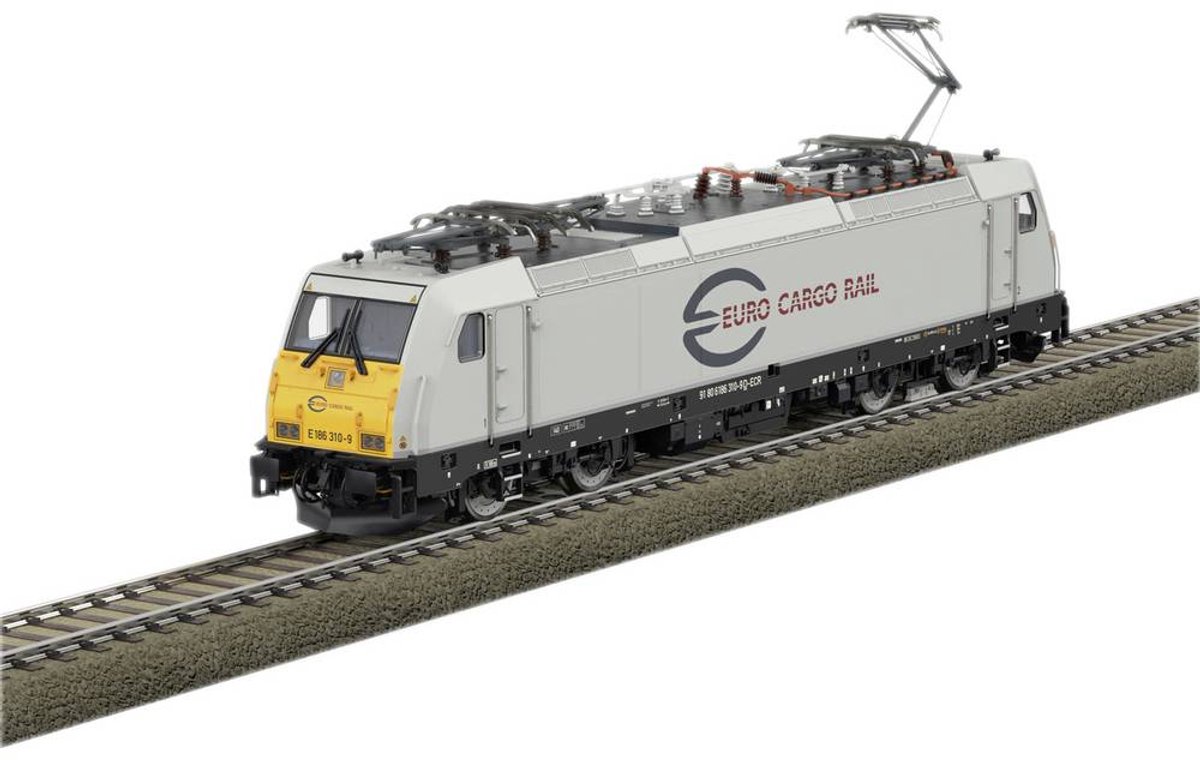   25804 H0 elektrische locomotief BR 186 van de euro Cargo Rail