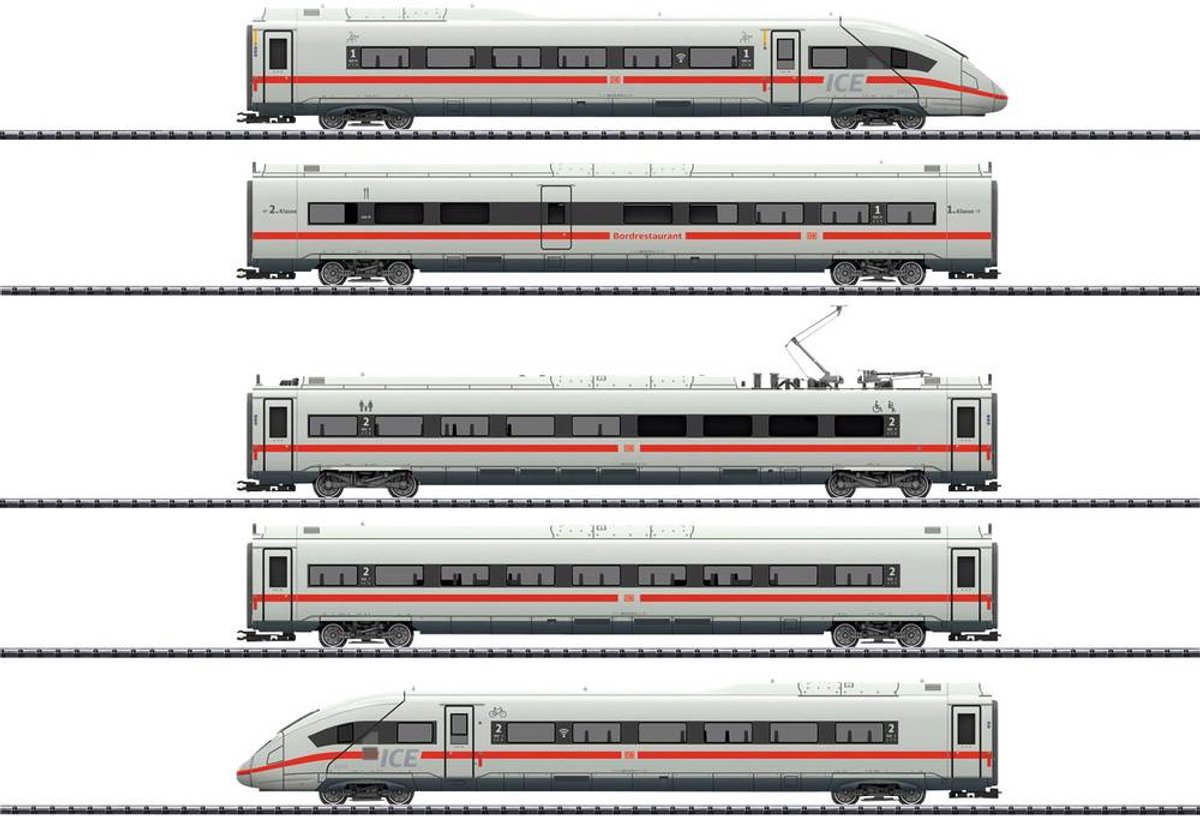   T22971 H0 5-delig treinstel ICE 4 (BR 412/812) van de DB AG