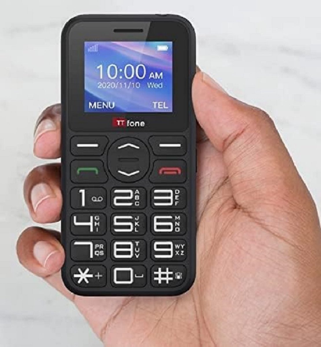 Mobiele klaptelefoon zonder abonnement, telefoon voor senioren met noodoproep senioren telefoon mobile