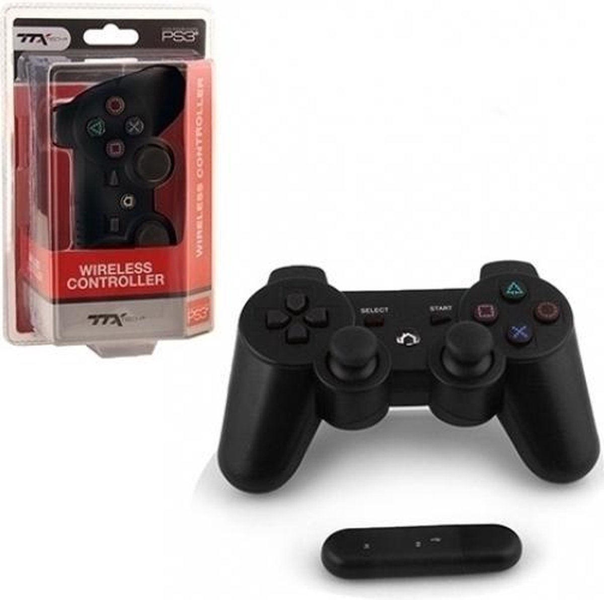 PS3 Wireless   Black ( )