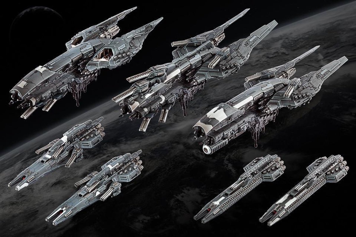 Dropfleet Commander UCM Starter Fleet - Space battles - Wargame