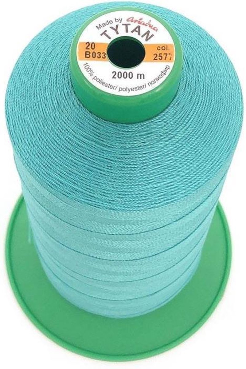 Tytan - Turquoise extra sterk naaigaren - 1000m - dikte 40 - polyester