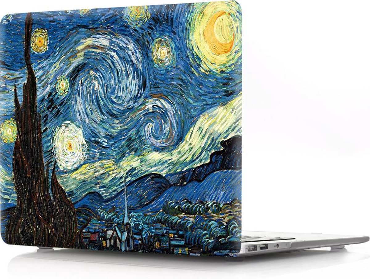 Tablet2you - Apple MacBook Air - hard case - hoes - Stary Sky - A1932 - A2179 - 2018 - 2020 - 13.3