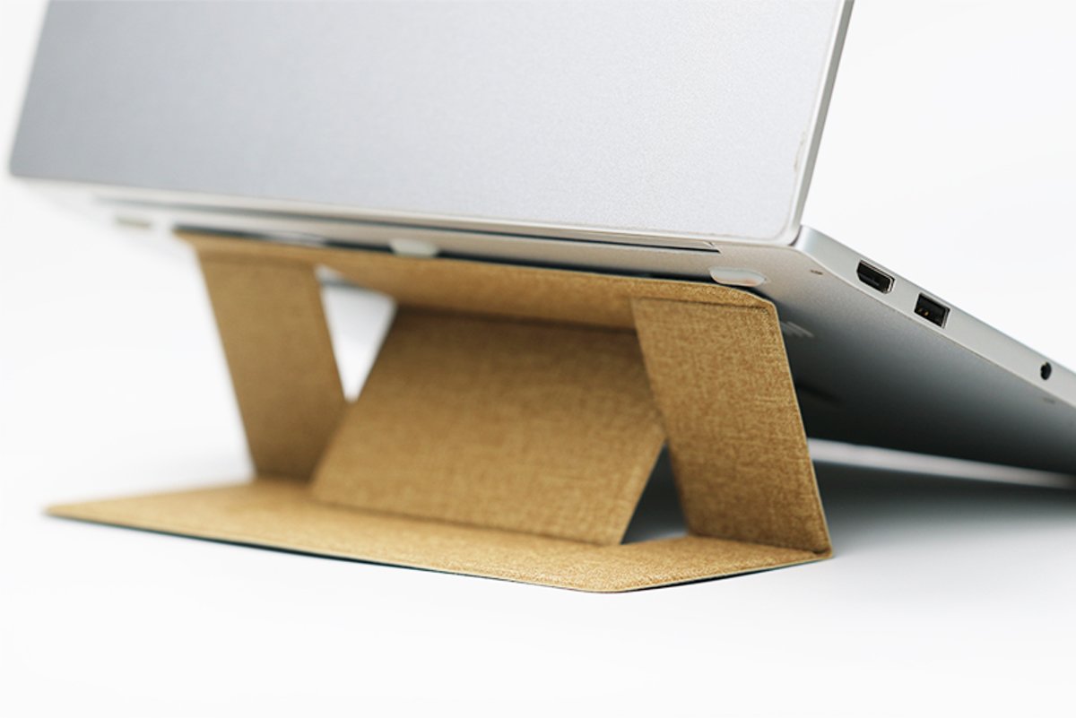 Universele Laptop - notebook standaard- Goud kleurig