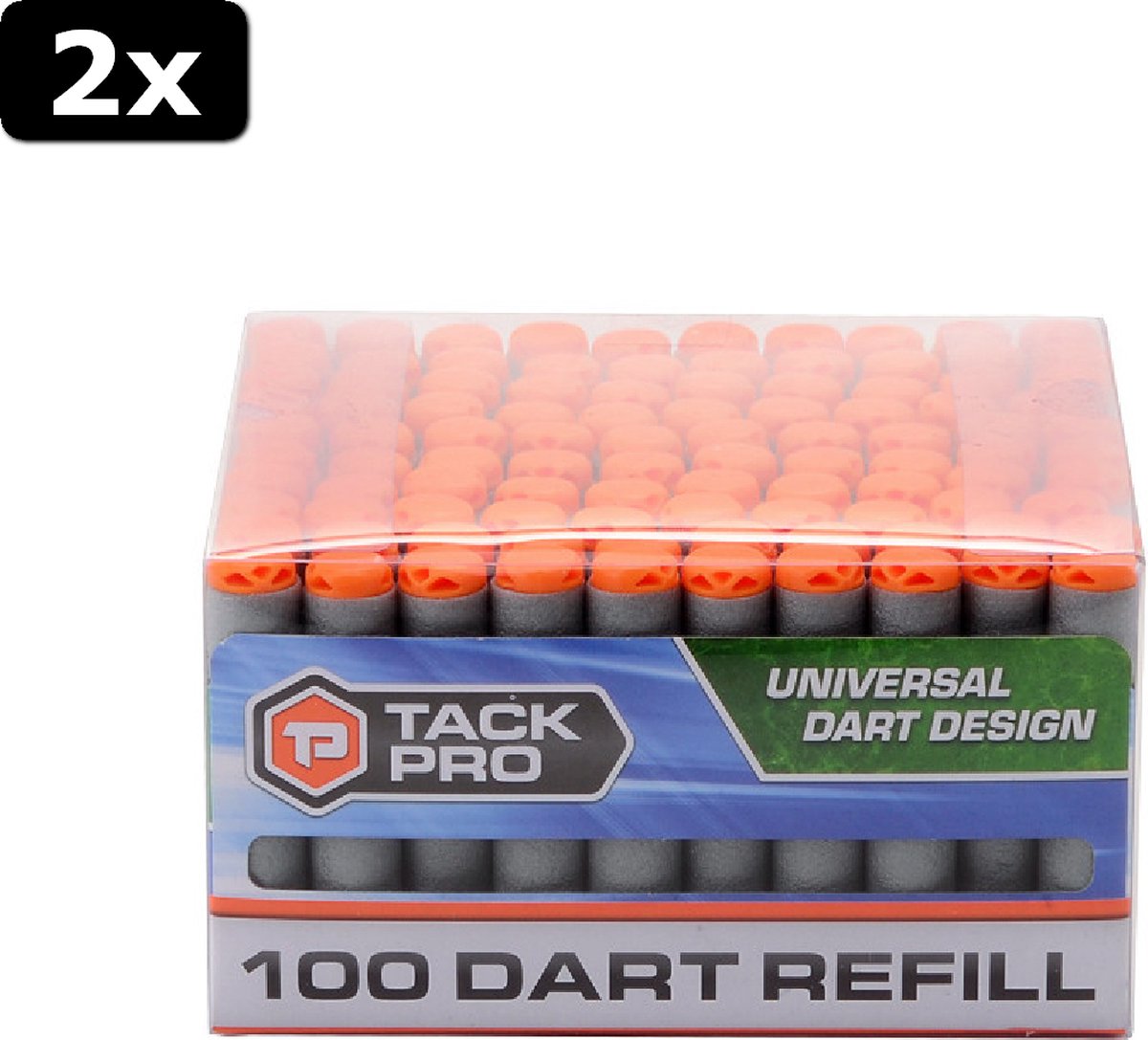 2x Tack Pro Dart Refill 100 darts