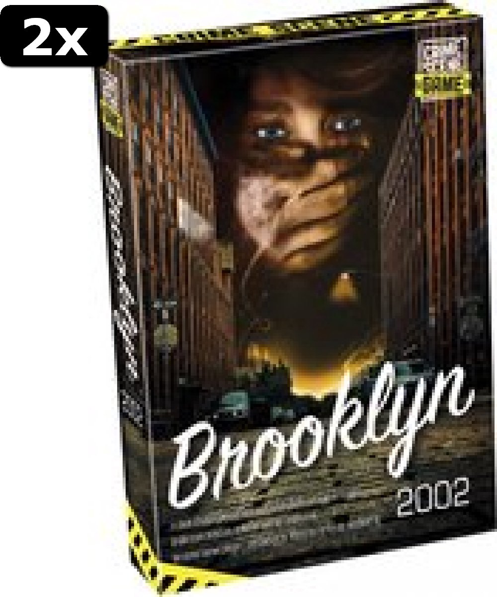 2x Selecta Bordspel Crime Scene: Brooklyn 67-delig