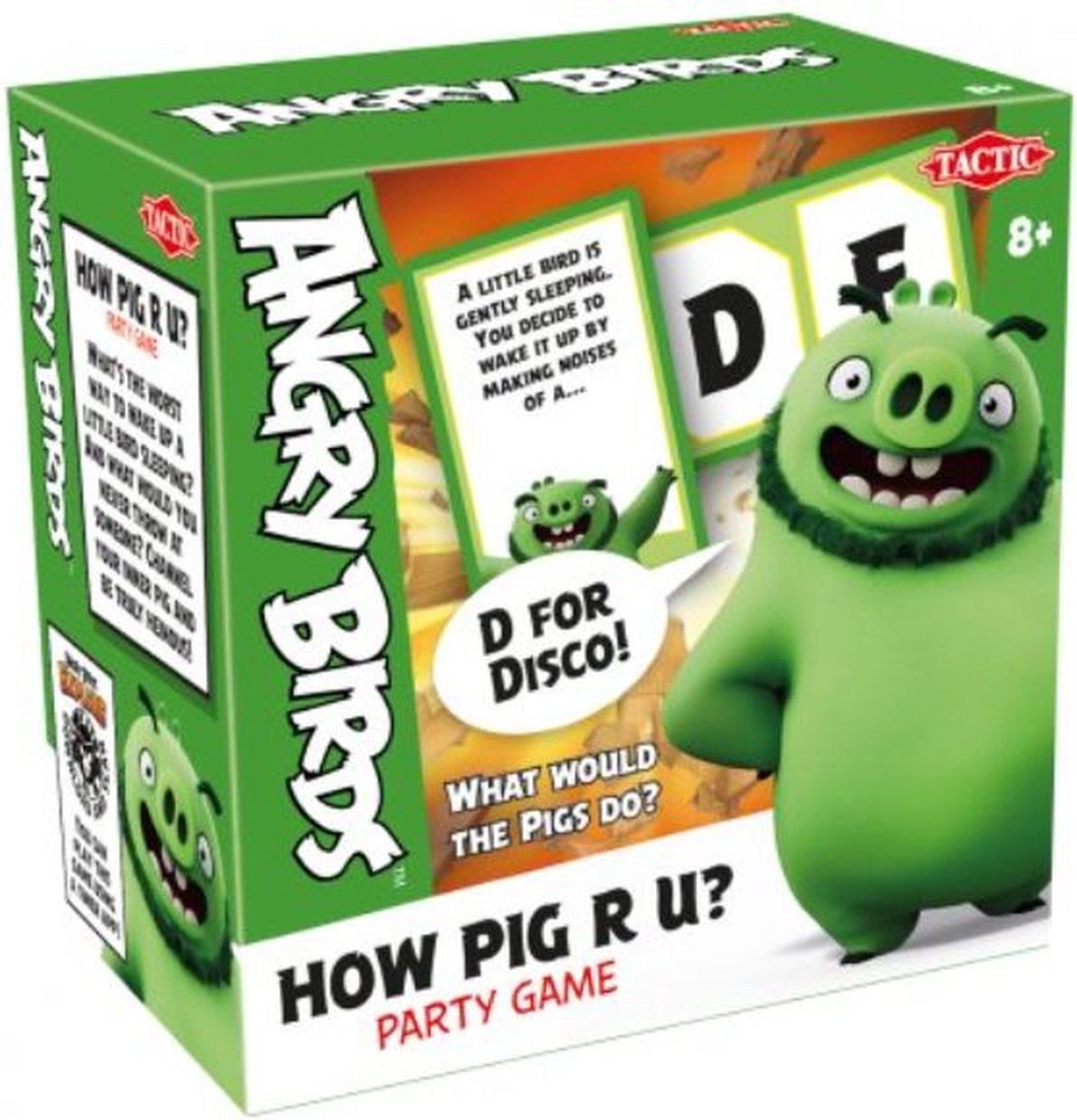 Angry Birds - How pig are you? gezelschapsspel - kaartspel - spellen